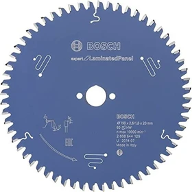 Bosch Professional Expert for Laminated Panel Kreissägeblatt 60Z, 190x1.6x20mm, 1 Stück