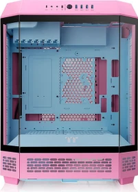 Thermaltake The Tower 600 Bubble Pink, rosa/schwarz, Glasfenster
