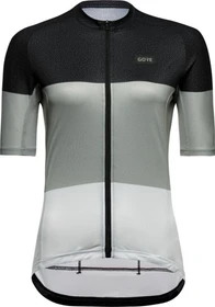 Gore Wear Spirit Stripes Trikot kurzarm schwarz/lab grey (Damen)