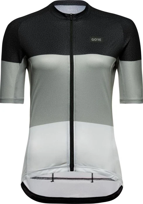 Gore Wear Spirit Stripes Trikot kurzarm schwarz/lab grey (Damen)