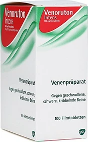 Novartis Venoruton Intens Filmtabletten, 100 Stück