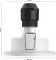 Philips Hue White and Color Ambiance Xamento Einbauleuchte rund chrom Vorschaubild