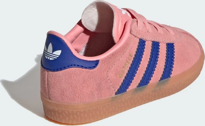 adidas Gazelle Comfort Closure Elastic Laces semi pink spark/lucid blue (Junior)