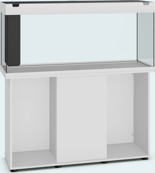 Juwel Rio 240 LED Aquarium-Set mit Unterschrank, weiß/weiß, 240l