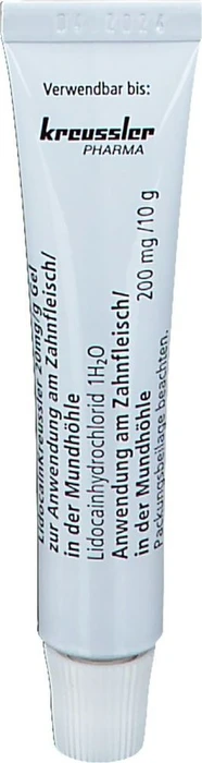LidocainKreussler 20mg/g Mundgel, 10g