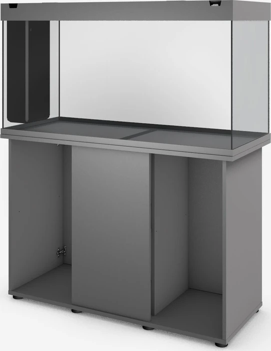 Juwel Rio 350 LED Aquarium-Set mit Unterschrank, grau/grau, 350l