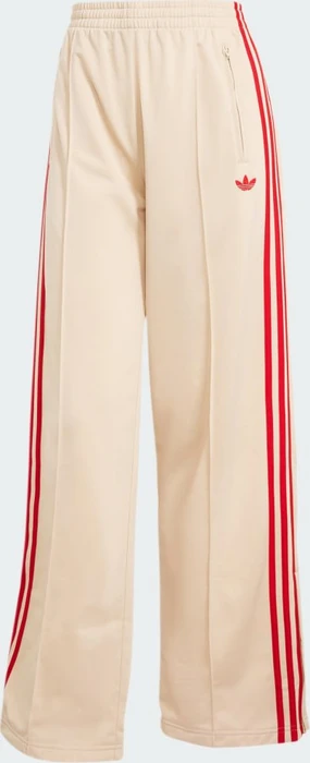 adidas Firebird Trainingshose lang crystal linen/better scarlet (Damen)