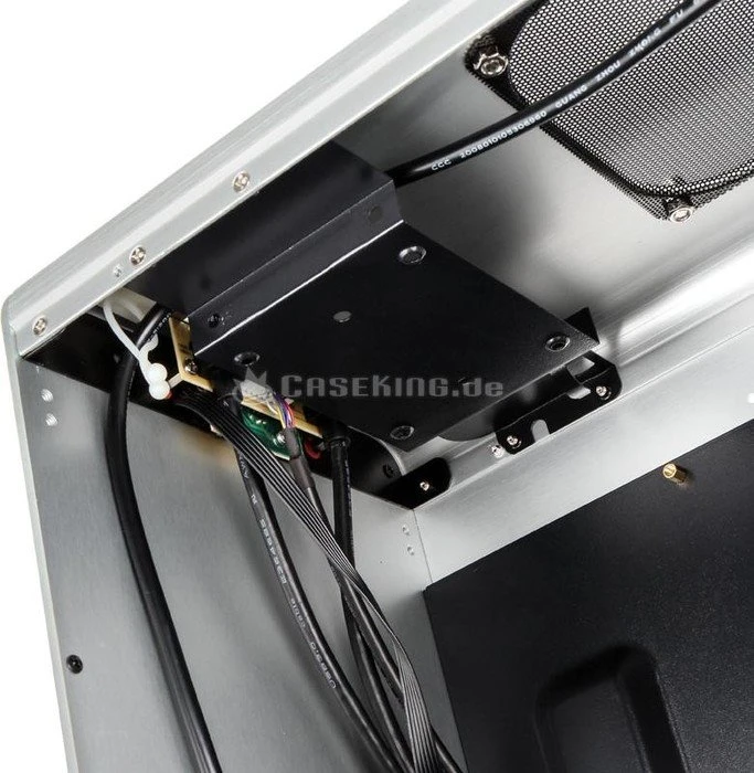 Raijintek Metis Plus, silber, Acrylfenster, Mini-ITX
