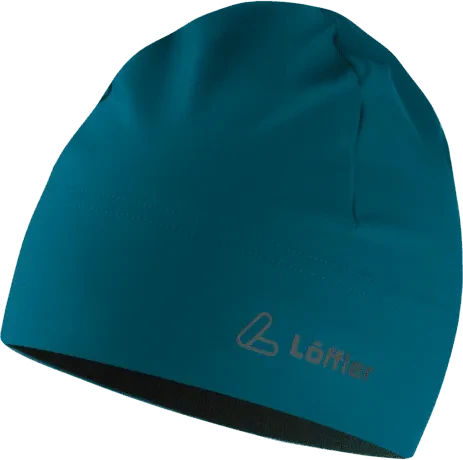Löffler Mono Mütze blue coral