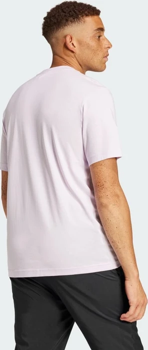 adidas Essentials Small Logo Single Jersey T-Shirt kurzarm ice lavender/black (Herren)