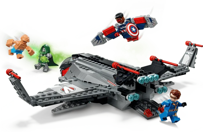 LEGO Marvel Super Heroes Spielset - Avengers: Doomsday Quinjet