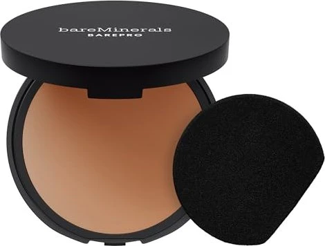 bareMinerals barePro 16H Skin-Perfecting Powder Foundation medium deep 45 neutral, 8g