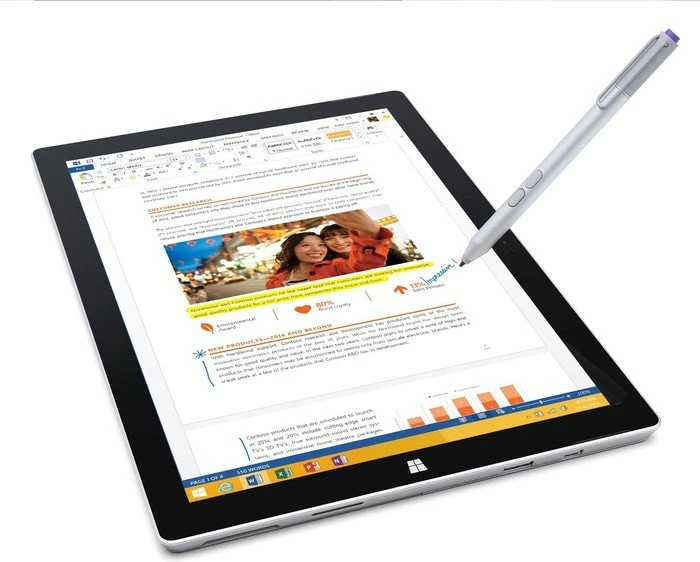 Microsoft Surface Pro 3, Core i5-4300U, 8GB RAM, 256GB, EDU
