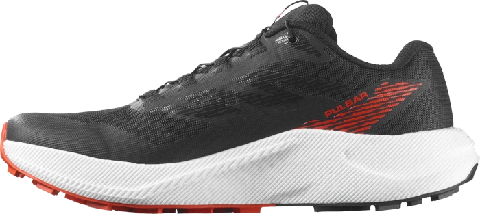 Salomon Pulsar black/white/cherry tomato (Herren)