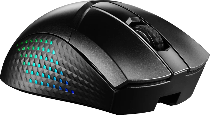 MSI Clutch GM51 Lightweight Wireless Gaming Mouse schwarz, USB/Bluetooth