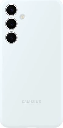 Samsung Silicone Case für Galaxy S24+ weiß