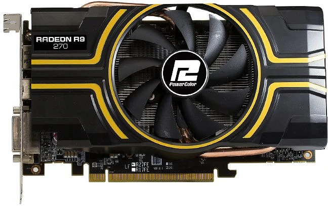 PowerColor Radeon R9 270 OC, 2GB GDDR5, DVI, HDMI, DP