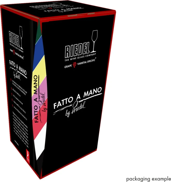 Riedel Fatto A Mano Burgunder Grand Cru - Schwarz & Weiß
