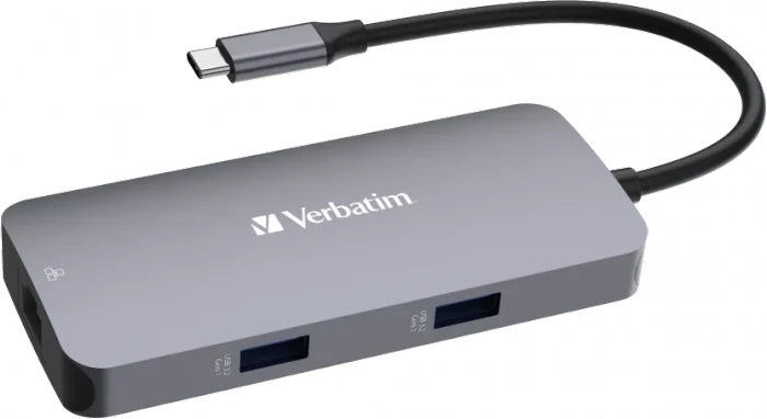 Verbatim USB-C Pro Multiport Hub CMH-05, USB-C 3.0 [Stecker]