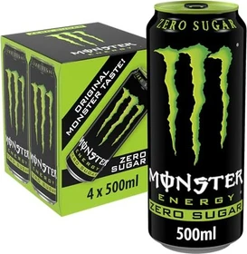 Monster Energy Green Zero Zucker 4x 500ml