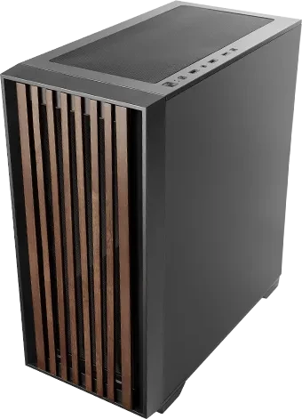 Mars Gaming MC-WOODC, schwarz, Chromed Glass Panel, Glasfenster