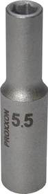 Proxxon Außensechskant Steckschlüssel 1/4", 5.5x50mm