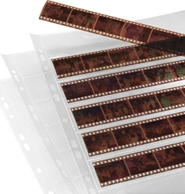 Hama 7x6 Streifen 24x36mm PP Negativ-Hüllen, 25 Stück
