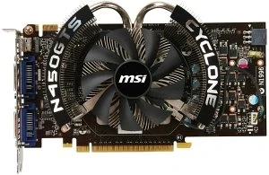 MSI GeForce GTS 450, N450GTS Cyclone 1GD5/OC, 1GB GDDR5, 2x DVI, HDMI