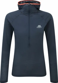 Mountain Equipment Solar Eclipse Hooded Funktionsshirt langarm blue nights (Damen)