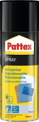 Pattex Spray korrigierbar Sprühkleber, 400ml