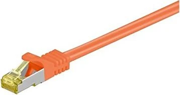 goobay Patchkabel, Cat7/Cat6a, S/FTP, RJ-45/RJ-45, 0.5m, orange