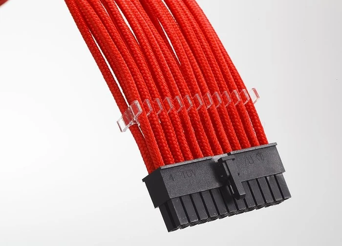 Phanteks Verlängerungskabel Kit für Netzteile, rot, 500mm