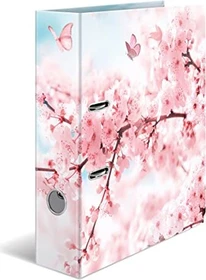 Herma Ordner 2-Ring mit Motiv, 70mm, A4, Cherry Blossom