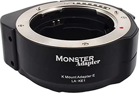 MonsterAdapter Pentax K auf Sony E Objektivadapter