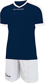 Givova Kit Revolution Set navy/weiß