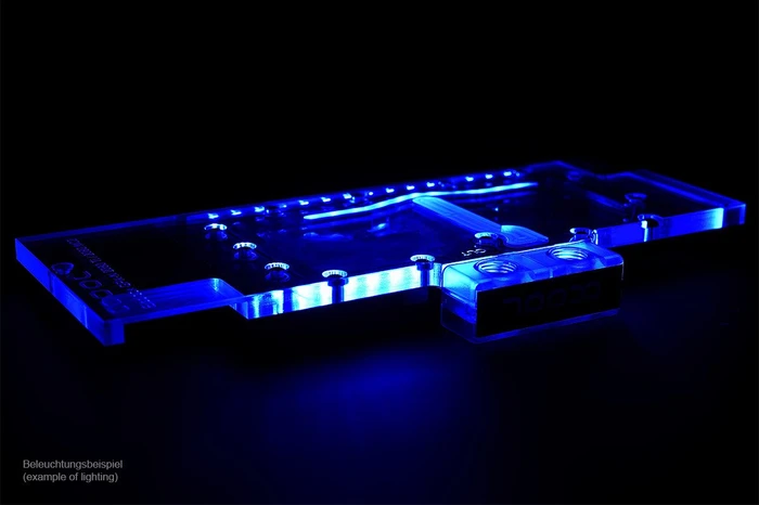 Alphacool Eisblock GPX-N Acryl Light NVIDIA RTX 2080 M02 mit Backplate