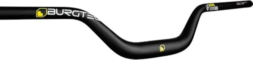 Burgtec Ride High Josh Bryceland Signature Alloy 35mm/80mm/5° up/9° back Riser Lenker 800mm schwarz