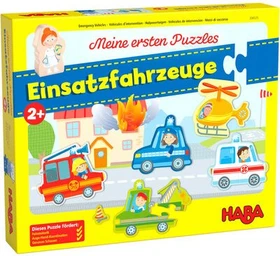 HABA Meine ersten Puzzles - Einsatzfahrzeuge
