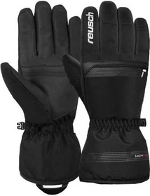 Reusch Snow King Skihandschuhe black/neon green