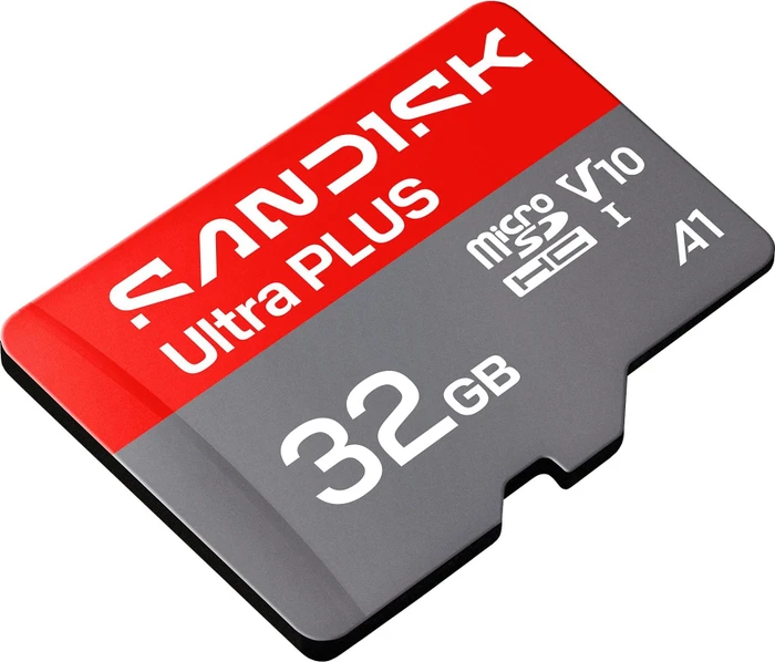 SanDisk Ultra PLUS R130 32GB Kit, UHS-I U1, A1, Class 10