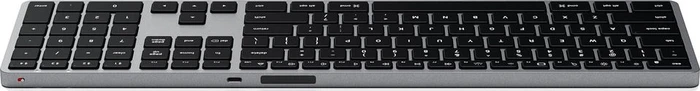 Satechi Slim X3 Backlit Keyboard, schwarz/grau, Bluetooth, US