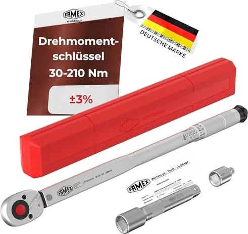 Famex 10886 Drehmomentschlüssel, 1/2"