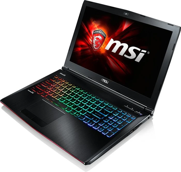 MSI GE62 7RE-088 Apache Pro, Core i7-7700HQ, 16GB RAM, 256GB SSD, 1TB HDD, GeForce GTX 1050 Ti, DE