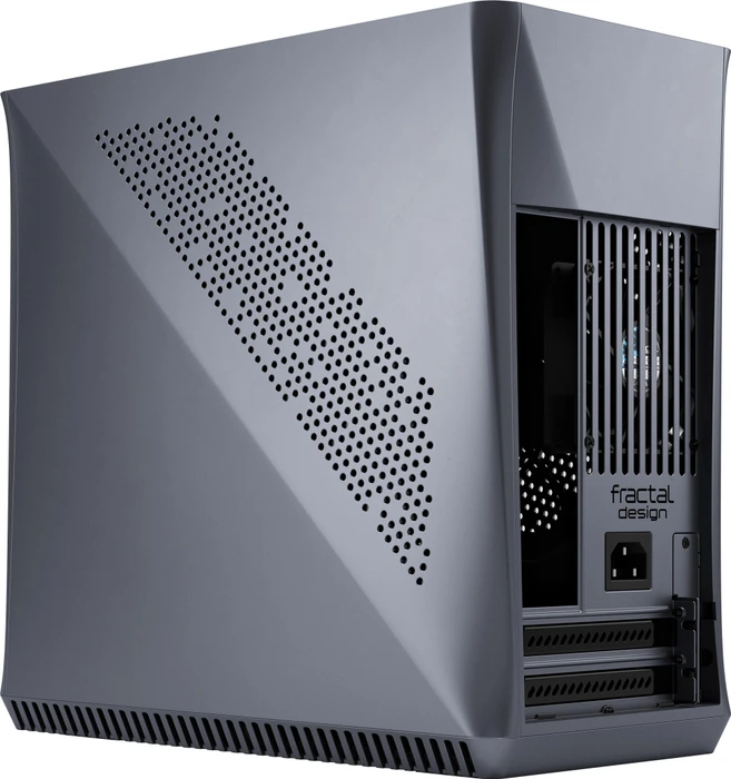 Fractal Design Era ITX Titanium Grey Walnut, Mini-ITX