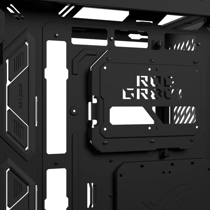 ASUS ROG Cronox GR801 Curve TG ARGB Black, Glasfenster