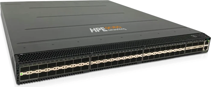 HPE Aruba CX 10000 Series Rackmount 25G Managed Switch, 48x SFP28, 6x QSFP28, Back to Front Airflow