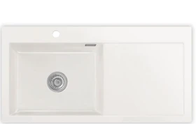 systemceram Mera 100 SL Einbau Becken links grönland