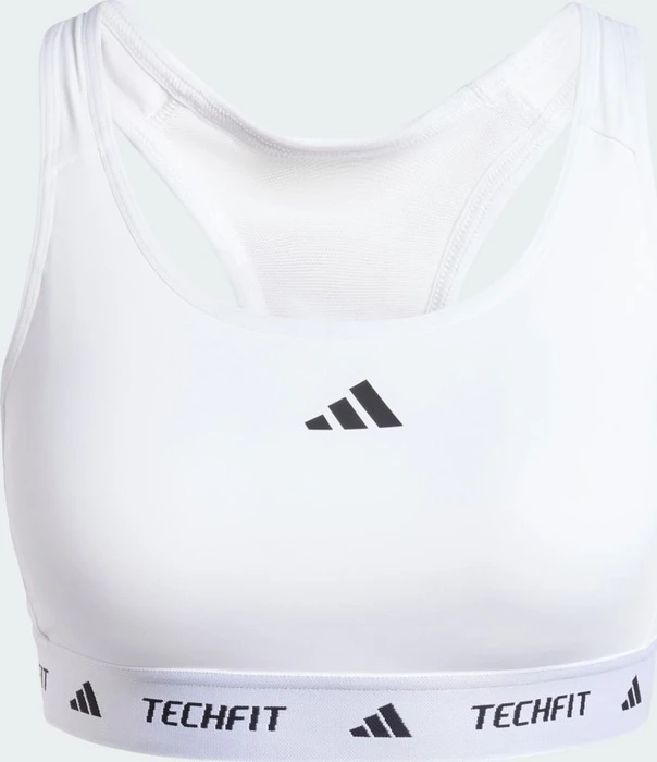 adidas TECHFIT Medium-Support Sport-BH white (Damen)
