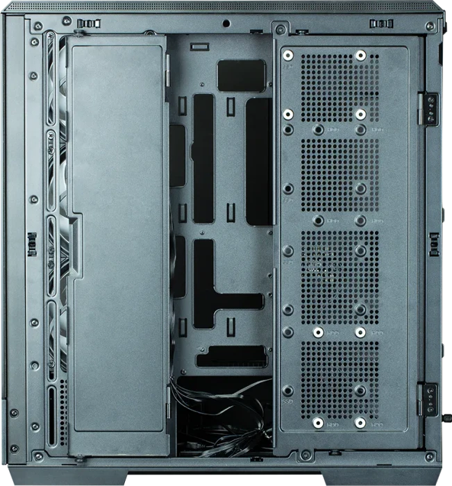 Zalman P50 DS Black, Glasfenster