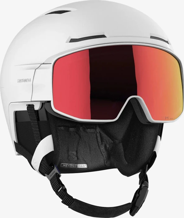 Salomon Driver Prime Sigma Photo MIPS Helm weiß